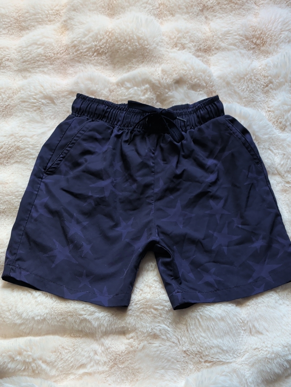🎉 4 for $20 🎉 Kortni Jeane Navy Star-Print Kids Swim Trunks